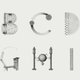 Illustration for article titled An Intricate Typeface Made Out of Historys Greatest Inventions